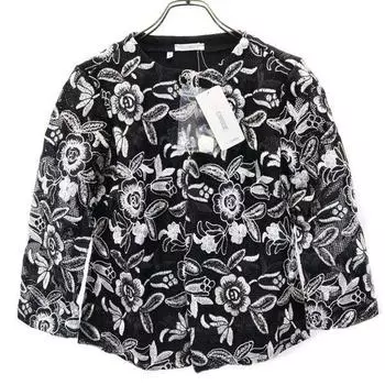 unused NARACAMICIE made in Italy Floral 7 minutes sleeve No color jacket Women Used