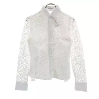 unused NARACAMICIE made in Italy Long sleeve blouse white Tagged Women Used