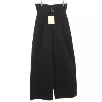 unused SeaRoomlynn High waist 2-way wide Chino pants M black Tagged Women Used