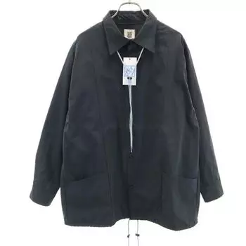 unused VAST222 18AW made in Japan Long sleeve Polar shirt 2 black Men s Used