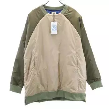 unused VAST222 19AW made in Japan Batting jacket 3 green pullover Men s Used