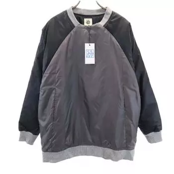 unused VAST222 19AW made in Japan Batting jacket 2 black pullover Men s Used