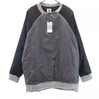 unused VAST222 19AW made in Japan Batting jacket 3 black pullover Men s Used