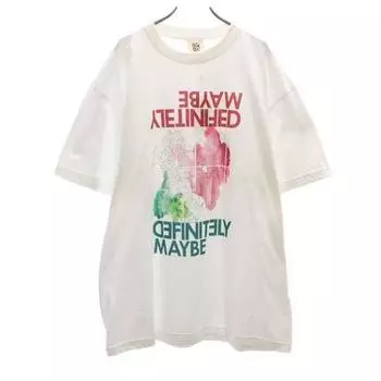 unused VAST222 19ss made in Japan DM PRINT Short sleeve T-shirt 3 white Men s Used