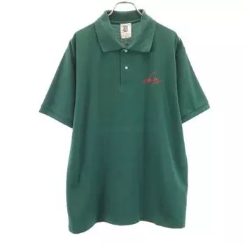unused VAST222 19ss made in Japan SHAKER Short sleeve Polo shirt 2 green Men s Used