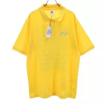 unused VAST222 19ss made in Japan SHAKER Short sleeve Polo shirt 2 yellow Men s Used