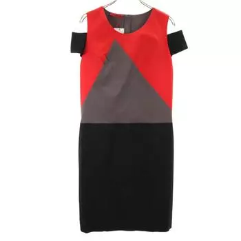 unused VIVIENNE TAM No sleeve one piece Red Women Used