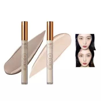 UNYOKE 2 Pieces (Shadow + Highlight) Liquid 3D Shaping Stick Contour Concealer Natural Makeup Small Face Nose Bridge Beginner Cosmetics (01+02)
