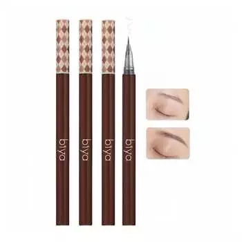 UNYOKE Ultra Fine Liquid Eyebrow Pencil, Clear Eyebrow Pencil, Natural Coloring, Waterproof and Sweatproof, Long-lasting Makeup, No Fade, Not Easy to