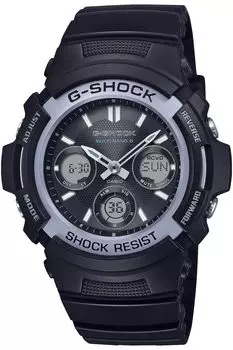 УПАКОВКА часов Radio Solar Black [Casio] G-Shock []FIRE 25 AWG-M100FP-1A2JR Мужские