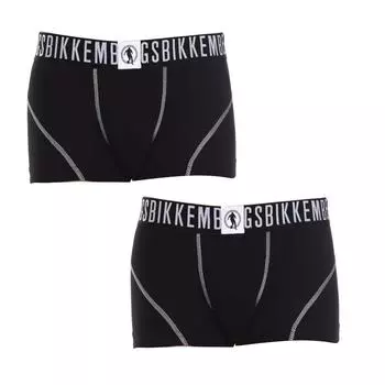 Упаковка-2 Модные боксеры Pupino BKK1UTR06BI для мужчин S чёрный