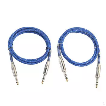 Упаковка 6,35 мм TRS Patch Cables Balanced Wire