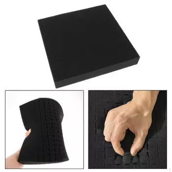 Упаковка DIY противоударные вставки из губки из пенопласта для футляра Cuttable Multifunction High Density Pluck 24cmx24cmx4cm