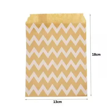 Упаковка для конфет, хлеба, рождественская волна X129 A01-30pcs-13x18cm