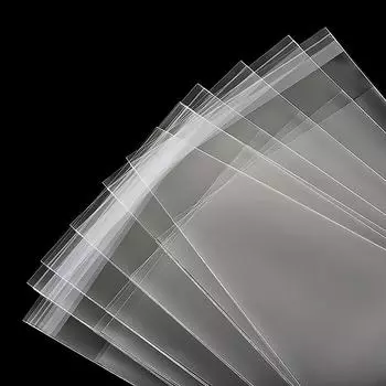 Упаковка для ногтей Прозрачный пластиковый пакет Самоклеящаяся картонная сумка для инструментов для ногтей Самозапечатывающийся подарочный пакет