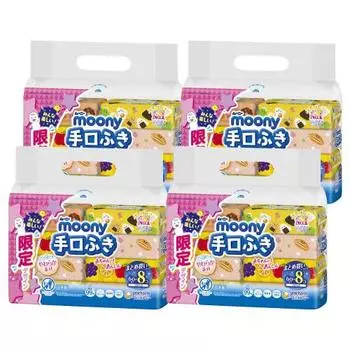 [Упаковка для оптовой покупки] [Салфетки Tugu] Салфетки Moony Tugu с 99% чистой водой, сменный блок, 1920 листов (60 листов х 8 х 4) Без добавок (Без спирта, отдушек, парабенов
