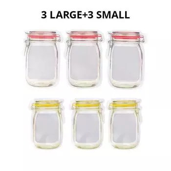 Упаковка для защиты свежести бутылок Y Mason Ziplock Bag Bag для хранения продуктов питания Biscuit Snack Baby Food Zipper Bag для детской коляски