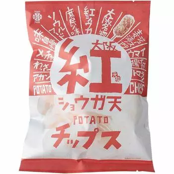 Упаковка идей Osaka red ginger темпура картофельные чипсы 100 г x 15 шт.