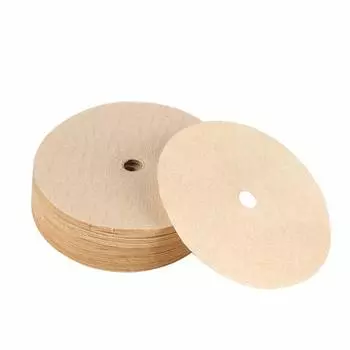 Упаковка из 100 бумажных фильтров для кофе, эксклюзивно для вьетнамских фильтров для улицы, фильтры, бумага, неотбеленная, капельницы, фильтрация, натуральная,