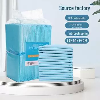 Упаковка из 100 подгузников для мелких домашних животных - абсорбент и дезодорант для собак и кошек Trial pack S20/piece