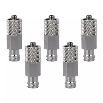 Упаковка из 10/5 шт. Качественный удлинительный адаптер Luer Lock для стабильных соединений в различных устройствах Легко устанавливается и снимается 5