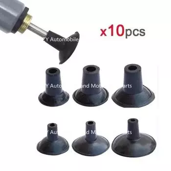 Упаковка из 10 шт. Черная присоска для шлифовки клапанов для автомобиля, мотоцикла, электропневматическая шлифовальная машина для клапанов, чашка для шлифовки клапанов 20(mm)