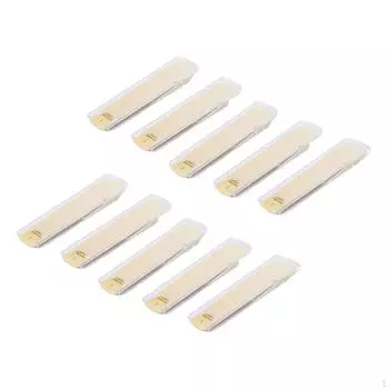 Упаковка из 10 тростей для саксофона с чехлом для духовых инструментов для преподавателей strength 1.0