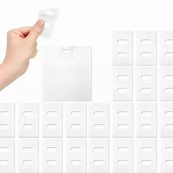 Упаковка из 10 вертикальных жалюзи, ремонтные пластины, прозрачные венецианские фиксаторы, сменные ламели для вертикальных жалюзи, ремонт для дома и офиса