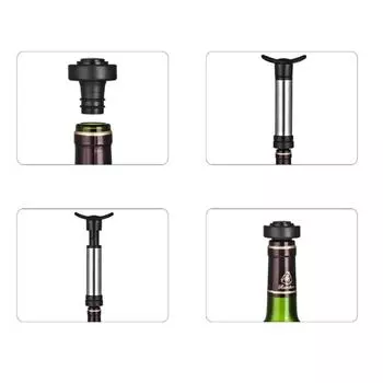 Упаковка из 10 винных бутылок, силиконовые пробки для вина, пробки для винных бутылок, пробки для бутылок шампанского, барная утварь