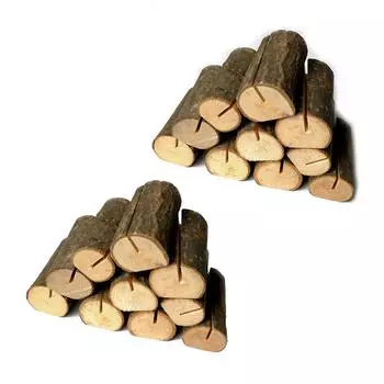 Упаковка из 20 креативных держателей для номеров столов, держателей карточек мест, свадебных украшений, изделий ручной работы, карточек мест с поперечными канавками