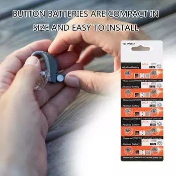 Упаковка из 20 шт./10 шт. AG4 377/LR626sw высокопроизводительные щелочные батарейки-таблетки для часов и калькуляторов B