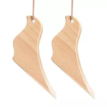 Упаковка из 2 деревянных дверных клиньев, нескользящие, дизайн в форме птицы, дверные стопоры, креативный дизайн, дверный клин, простая установка A