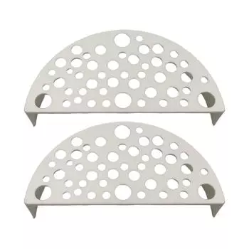 Упаковка из 2 пещер для креветок из АБС-пластика для разведения, укрытия и защиты мелких рыб белый