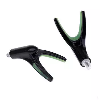 упаковка из 2 шт., грубая удочка для карпа, держатель для удочки, подставка для приклада, резьба 8 мм