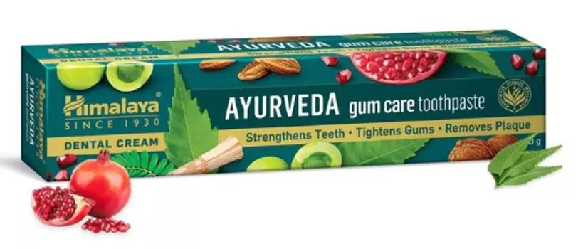 Упаковка из 2 зубных паст X Himalaya Ayurveda Gum Care 150 г