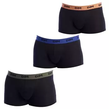 Упаковка из 3 трусов-боксеров разных цветов D005D для мужчин L чёрный