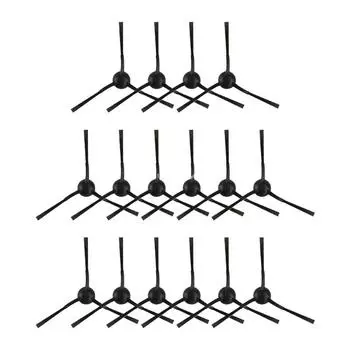 Упаковка из 4/8/16 треугольных боковых щеток Пластиковые аксессуары для подметального робота Прямая поставка