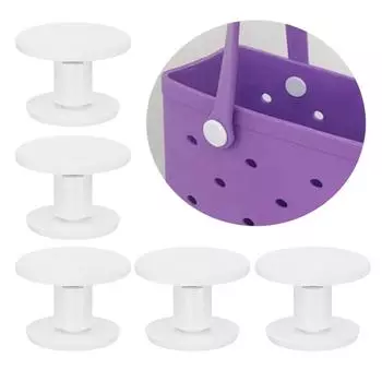 Упаковка из 4/8 эффективных заклепок для ремонта ремней сумок, прочные пластиковые кнопки для замены ремней ручек 4