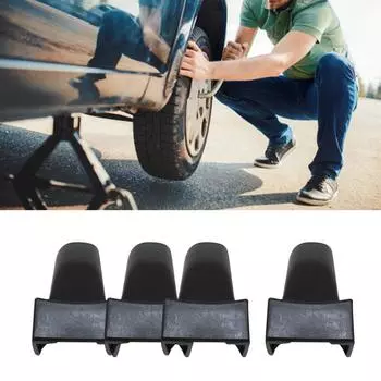 Упаковка из 4 нейлоновых вставок для зажима шиномонтажного станка, чехлов, протекторов для губок, защитных приспособлений для кромок, подходящих для защиты колесных дисков