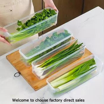 Упаковка из 4 пластиковых контейнеров для хранения продуктов питания без содержания бисфенола А с крышками, многоразовый прямоугольный органайзер для холодильника, пригодный для ручной стирки, кухонные принадлежности первой необходимости 4pcs