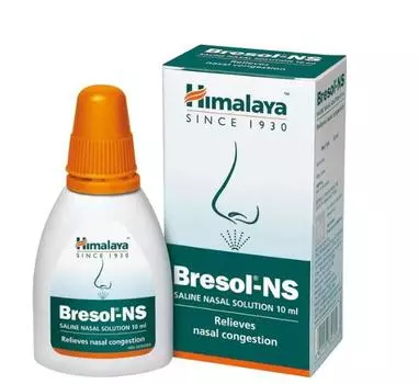Упаковка из 5 назальных растворов Himalaya Bresol NS 10 мл (Капли/спрей)