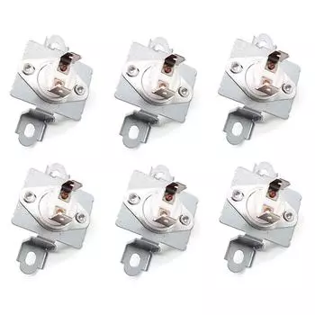 Упаковка из 6 предохранительных термопроводов для сушилки, надежная замена, страховка для сушилки, тепловые предохранители-разделители для DC96-00887A