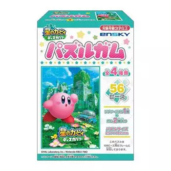 Упаковка из 8 жевательных резинок Kirby Discovery Puzzle (Конфеты-игрушки)