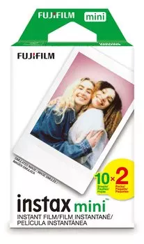 Упаковка из двух камер моментальной печати Fujifilm Instax Mini (белый)
