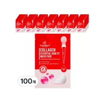 Упаковка коллагеновой маски Vitahalo, 1 шт., 100 шт.