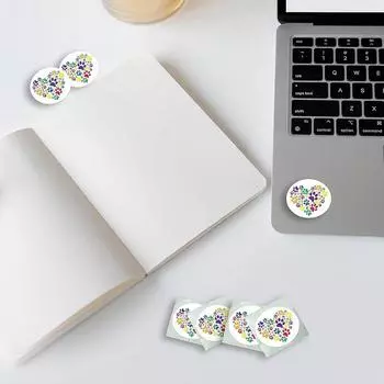 Упаковка рыболовных наклеек Коллаж следов X073 A07-500pcs-2.5cm