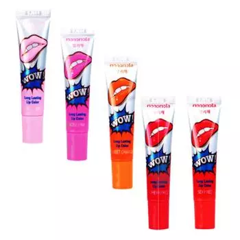 Упаковка тинтов для губ Morichae Lip Tattoo, 5 видов, 15 г, 1 шт., прекрасный персиковый цвет