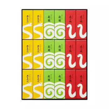 Упаковка Toraya Zodiac, маленькая, yokan, 18 штук, упаковка и сумка для переноски [Для подарков] (с включенным)