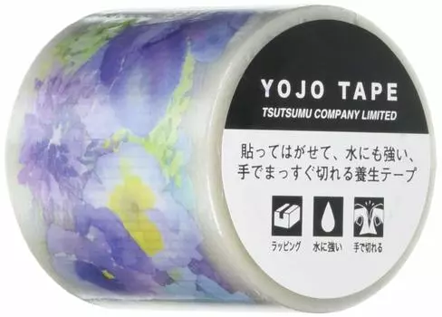 Упаковочная лента для полимеризации сверкающий цветок фиолетовый TM057