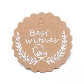 Упаковочные материалы с веревочной биркой, крафтовые бумажные бирки, спасибо, поделки, многостилевые, сделай сам, бумажная этикетка 2